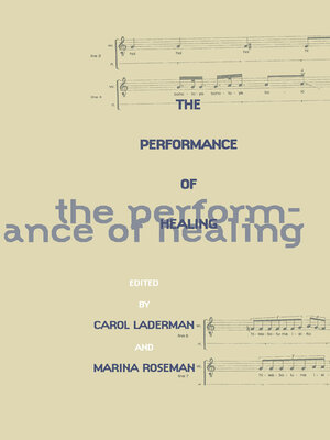 cover image of The Performance of Healing